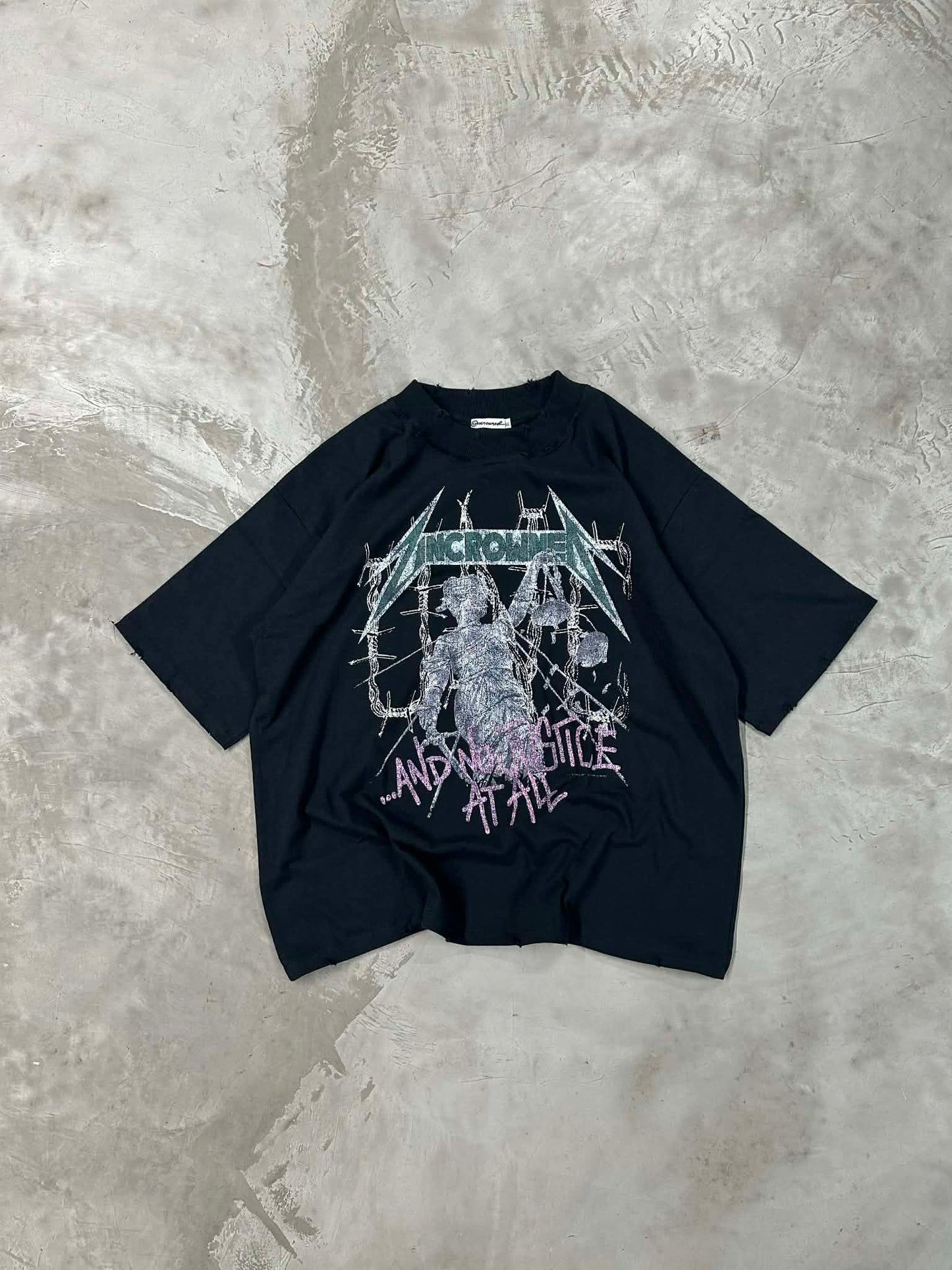 PREMIUM CREWNECK SHIRT™ - NO JUSTICE AT ALL - SHIRT