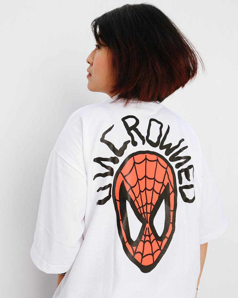CREWNECK SHIRT™ - SPIDERMAN - WHITE
