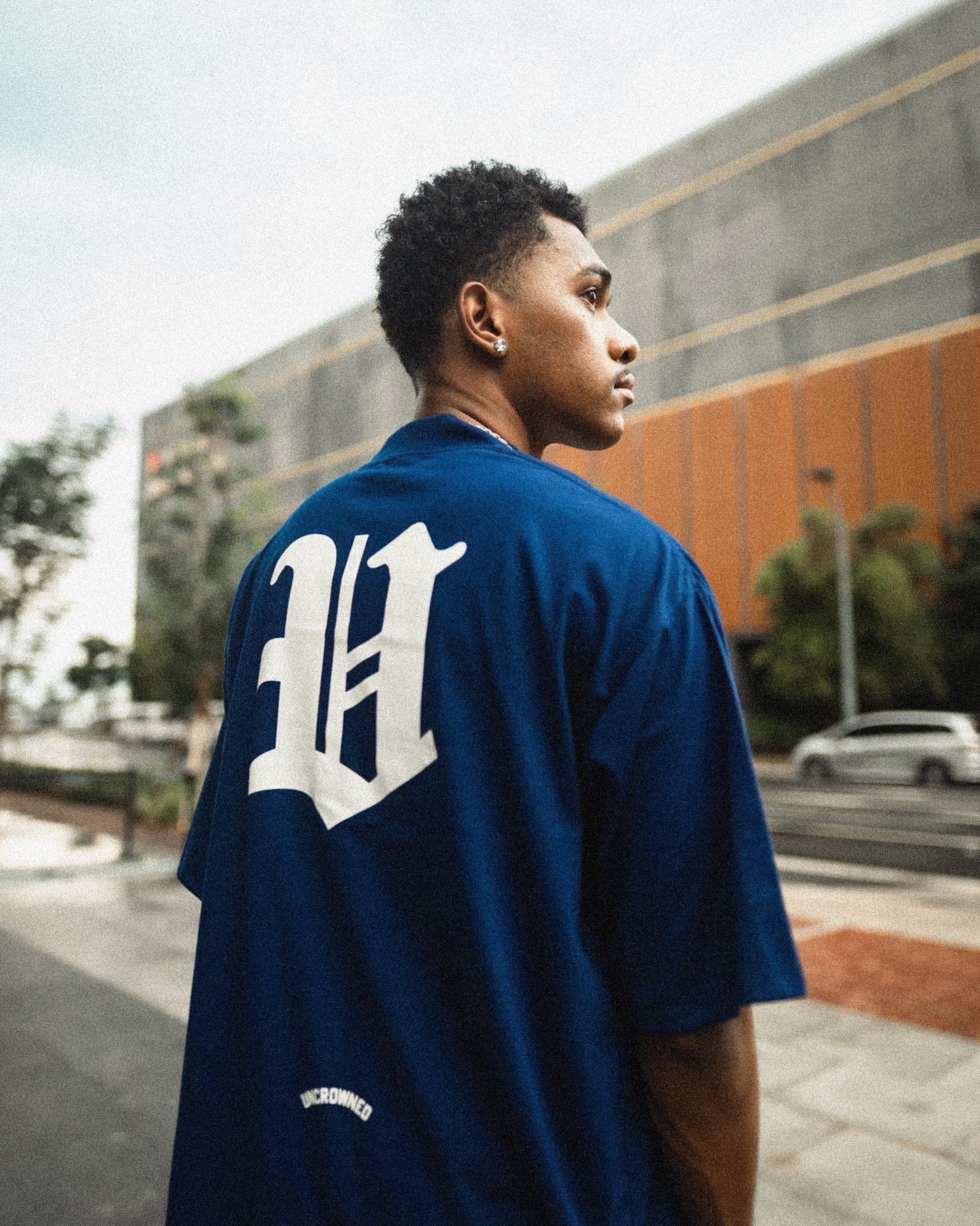 CREWNECK SHIRT™ - U LOGO - ROYAL BLUE