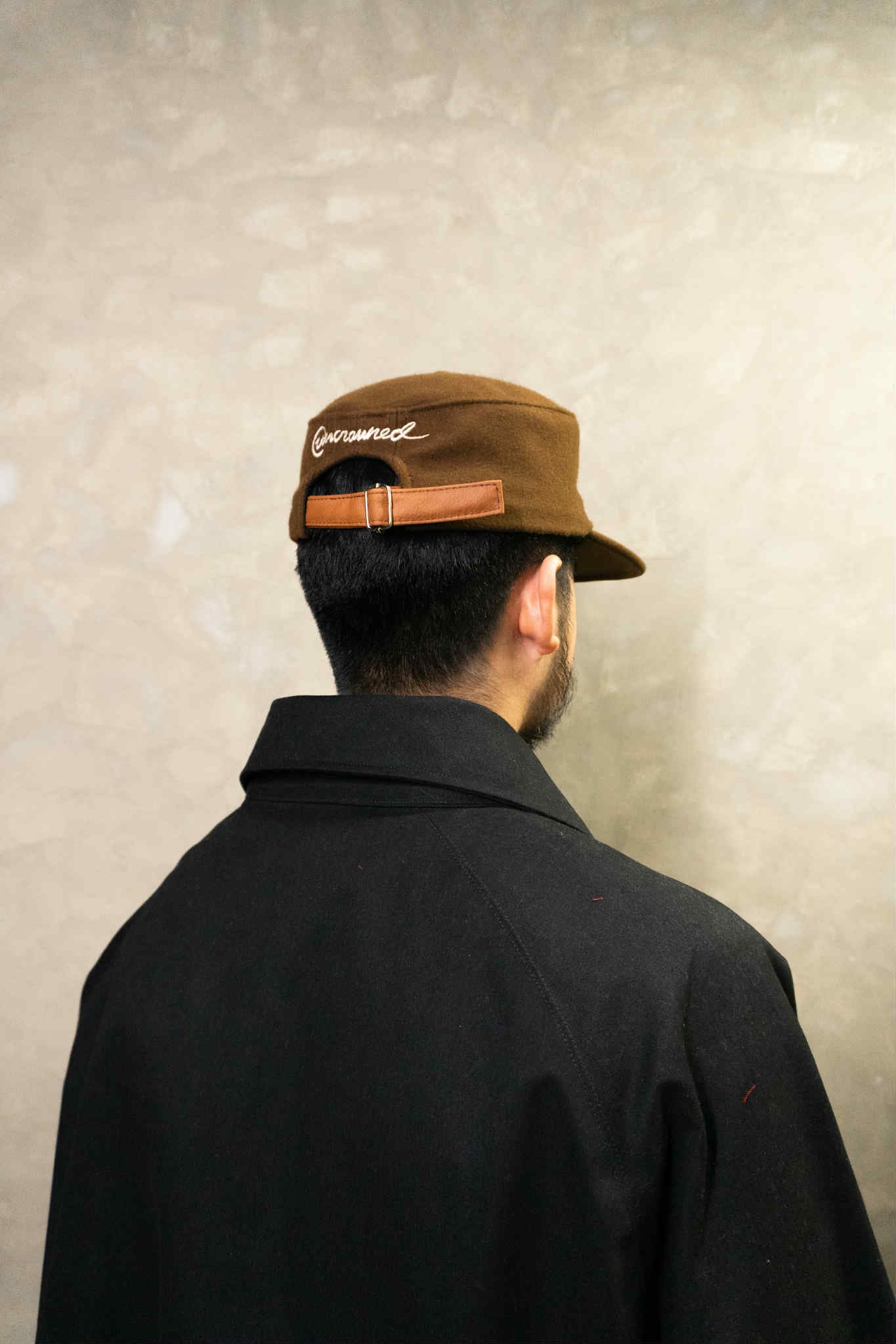 PILLBOX HAT - OXFORD BROWN