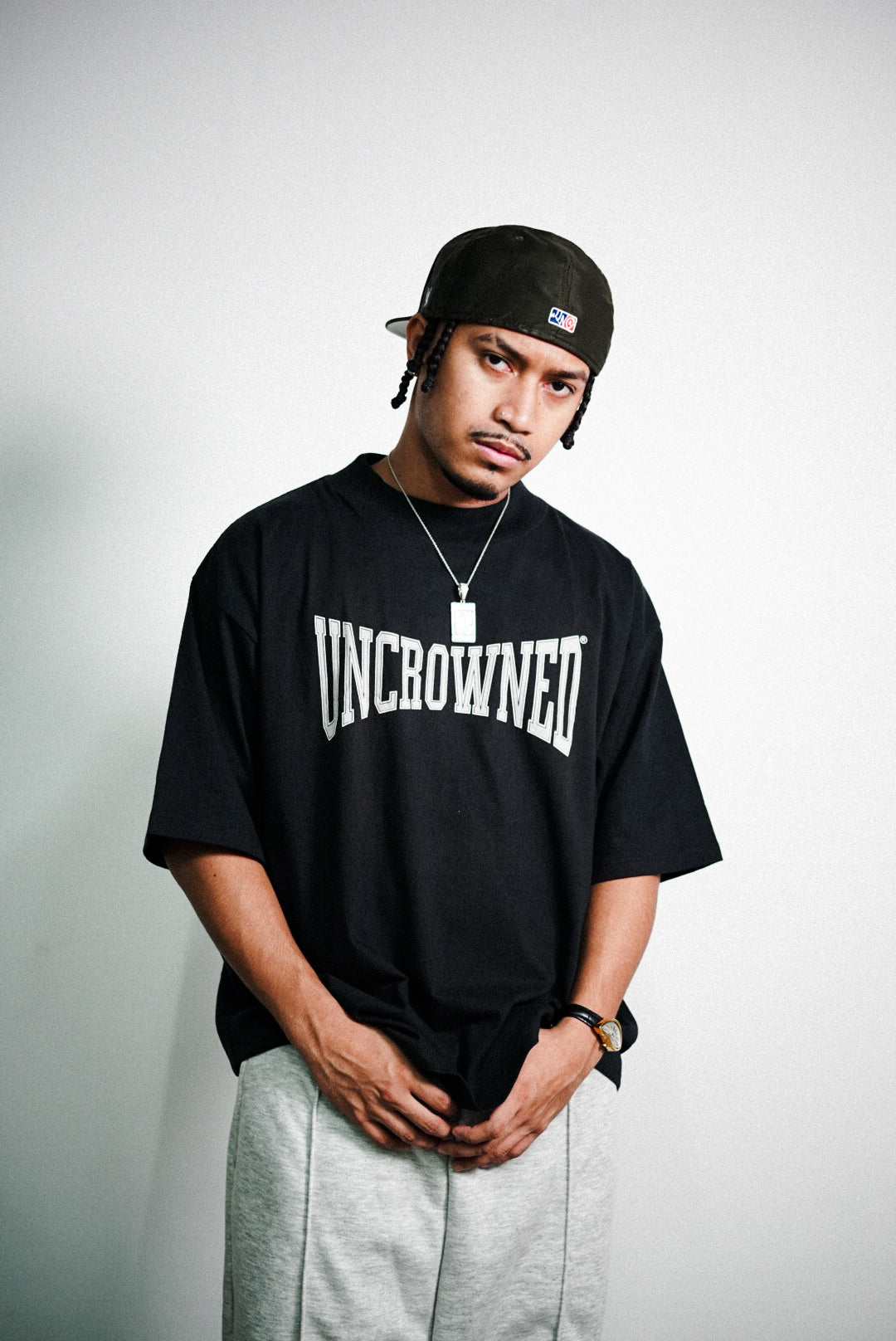 PREMIUM CREWNECK SHIRT™ - ATHLETICS - BLACK