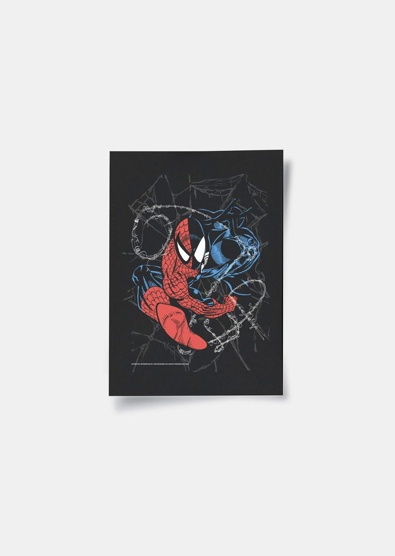 SYMBIOTE SPIDERMAN - A3 RISOGRAPH POSTER (LIMITED)