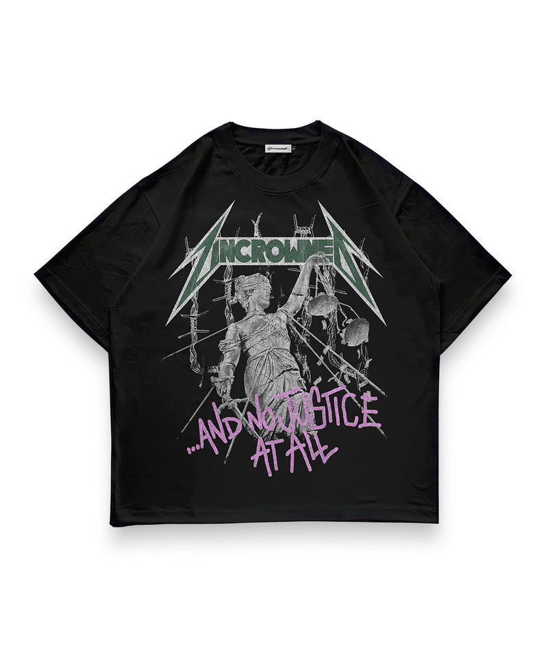 PREMIUM CREWNECK SHIRT™ - NO JUSTICE AT ALL - SHIRT