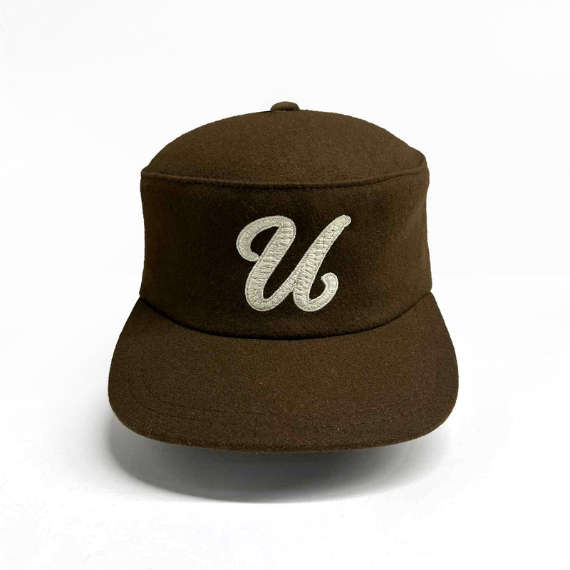 PILLBOX HAT - OXFORD BROWN