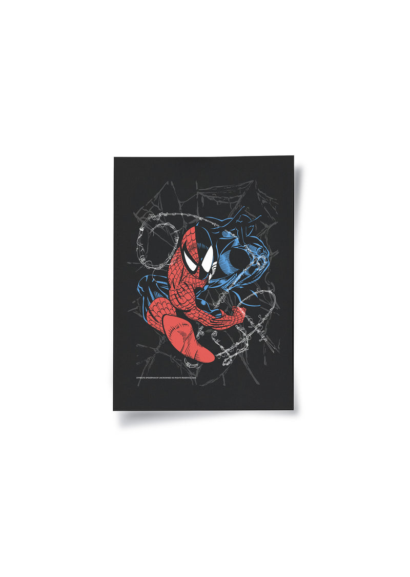 SYMBIOTE SPIDERMAN - A3 RISOGRAPH POSTER (LIMITED)