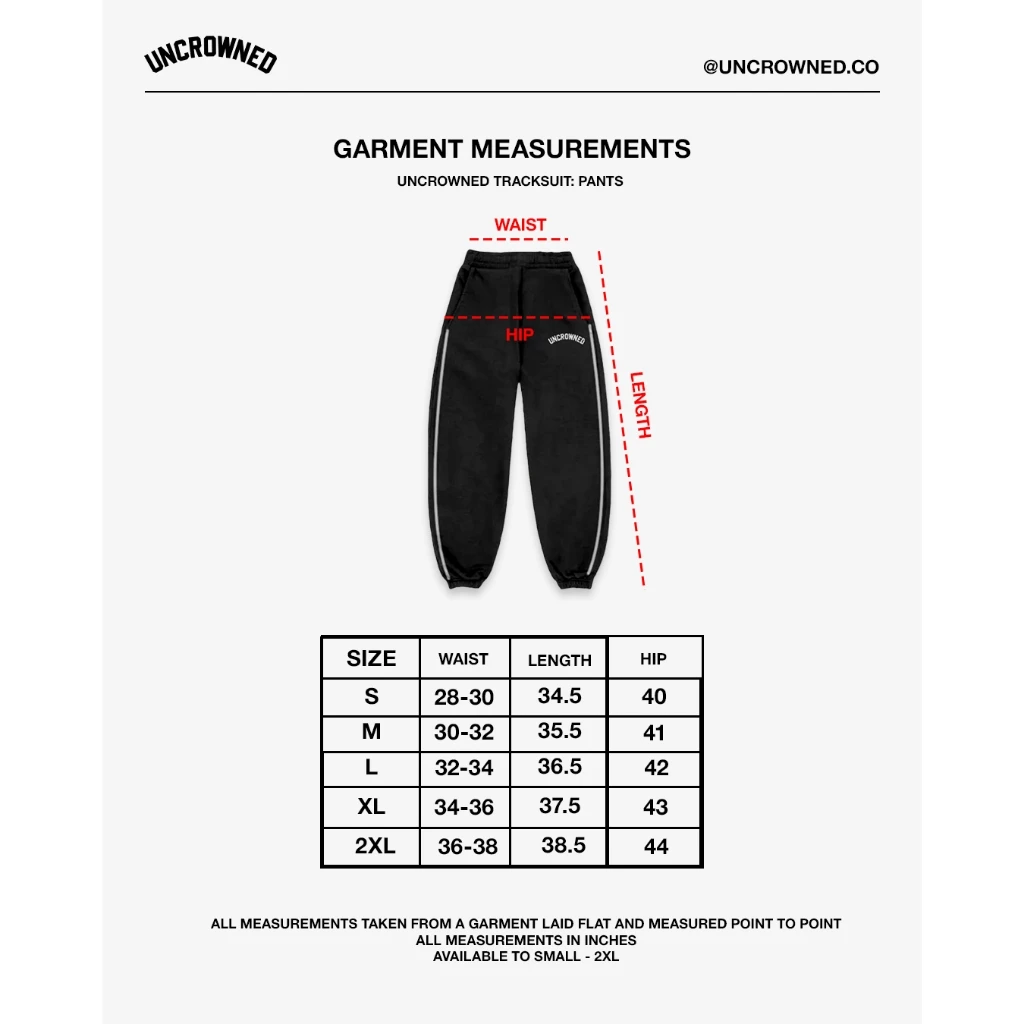 TRACKSUIT - PANTS - BLACK