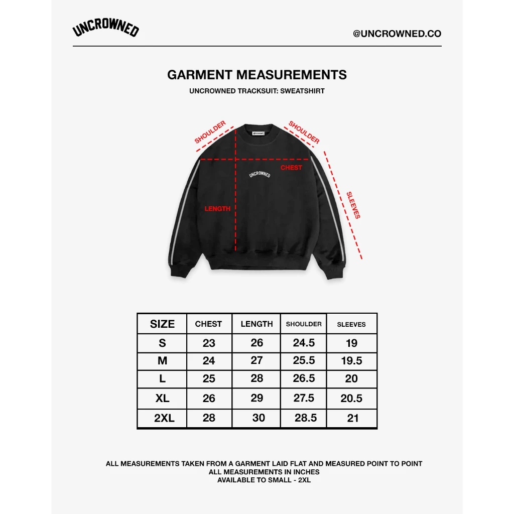 TRACKSUIT - CREWNECK - BLACK
