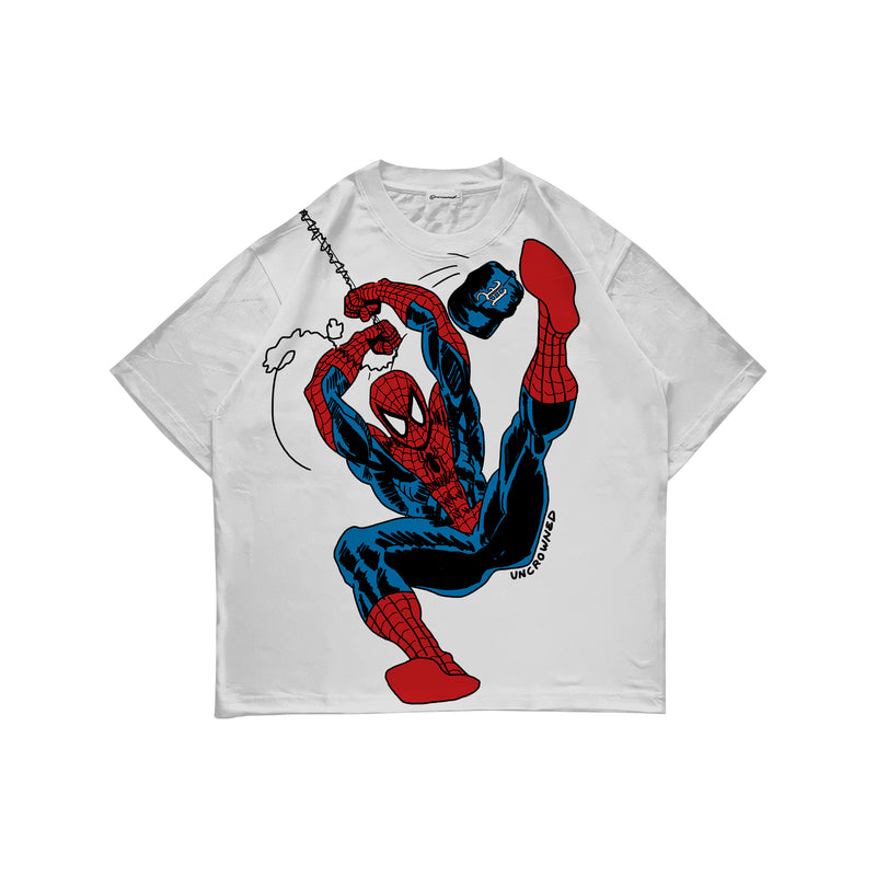 CREWNECK SHIRT™ - SPIDERMAN - WHITE